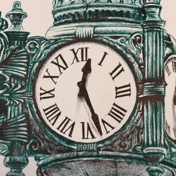 Marshall Field Clock - Picture 2 of 8